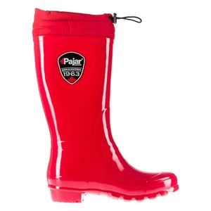 Pajar Women's Tatiana Red Rubber Rain Boots NEW size 37 7